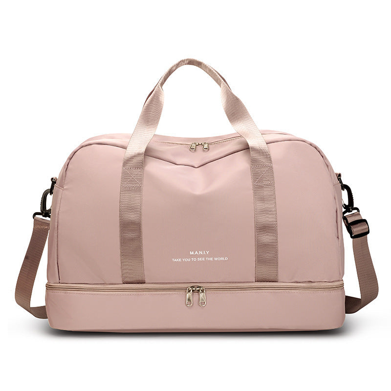 Dry & Wet Expandable Shoulder Travel Bag