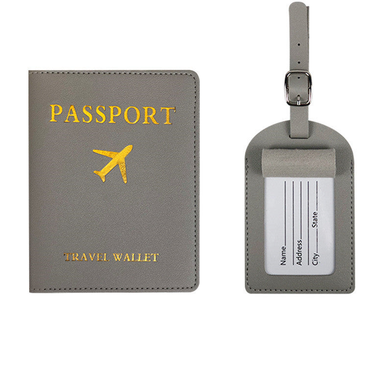 Luggage Tag & Passport Cover Set