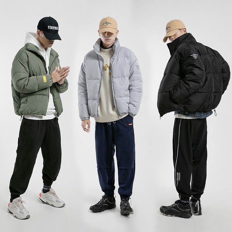 Stand Collar Padded Jacket