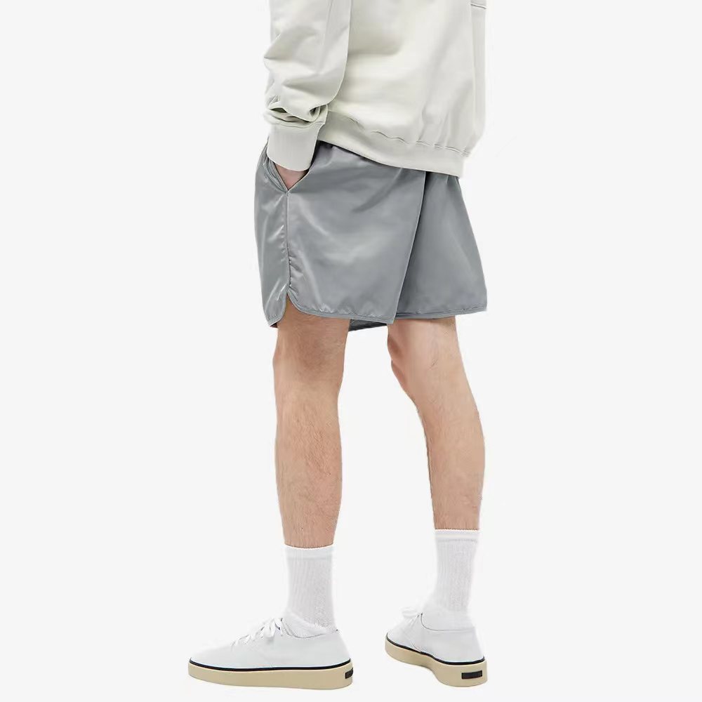 Unisex High Street Loose Five-point Sports Pants