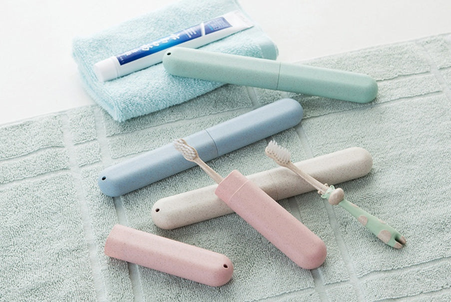 Wheat Straw Travel Toothbrush Cover