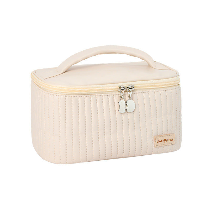 Open-top Cake Makeup Bag