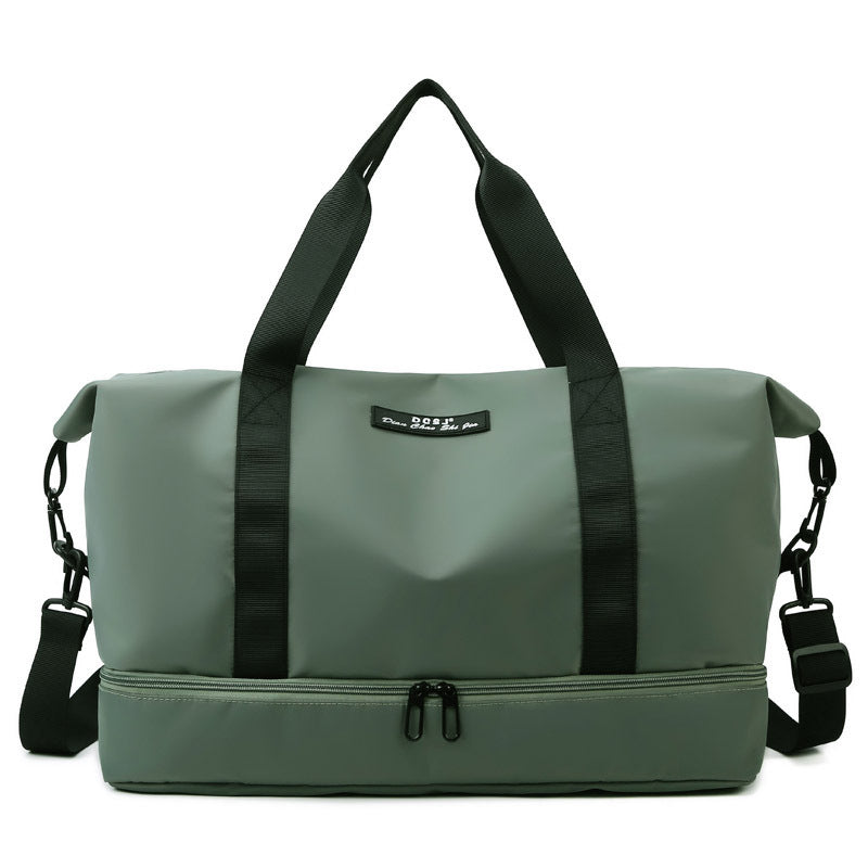 Travel Duffle Bag With Shoes Compartment