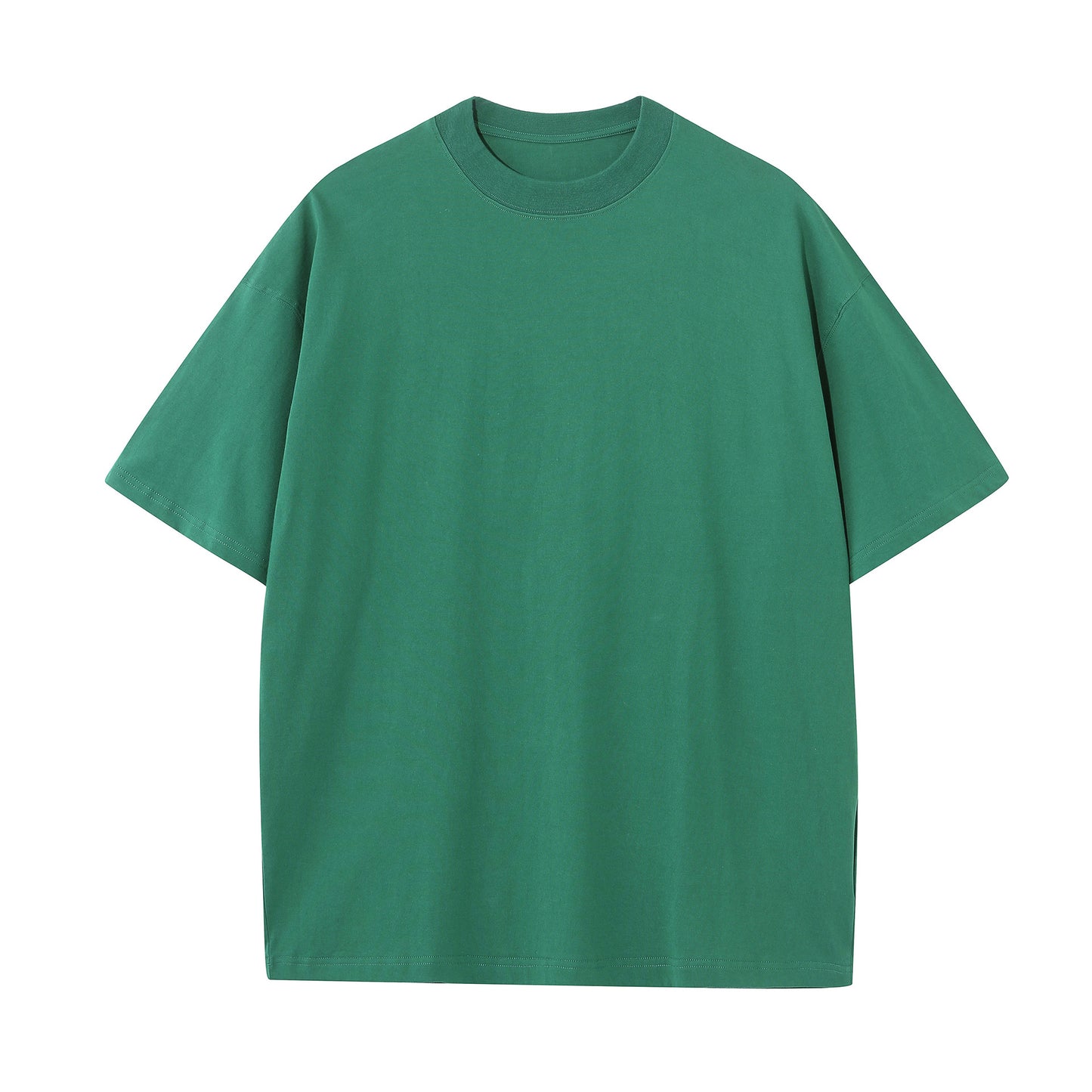 Cotton Short Sleeve Round Neck Loose