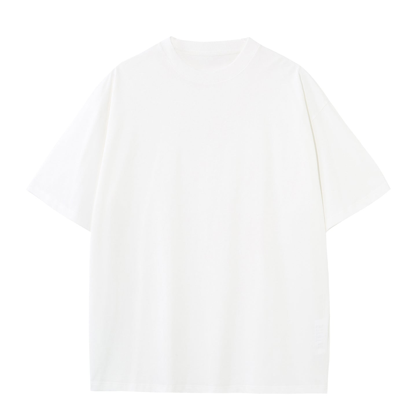 Cotton Short Sleeve Round Neck Loose