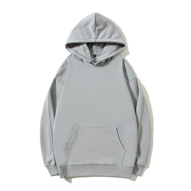 Loose Hooded Pullover Sweater
