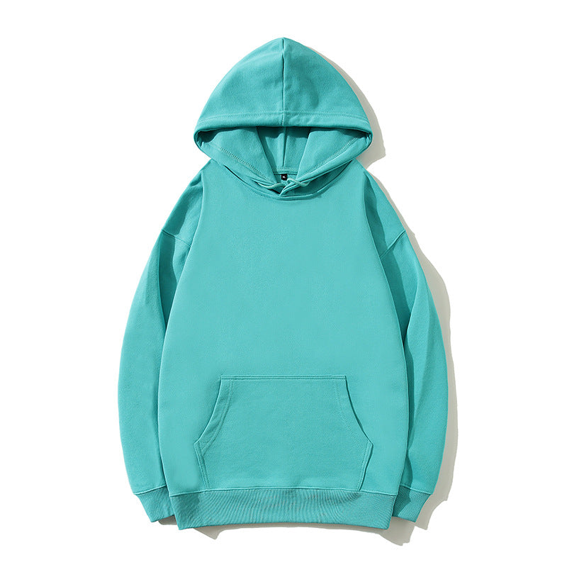 Loose Hooded Pullover Sweater