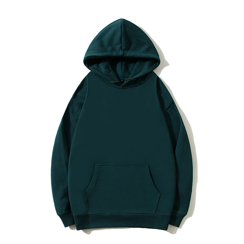 Loose Hooded Pullover Sweater
