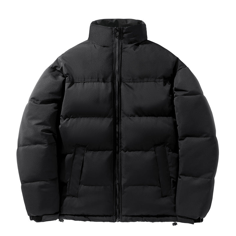 Cotton-padded Two-Tone Coat