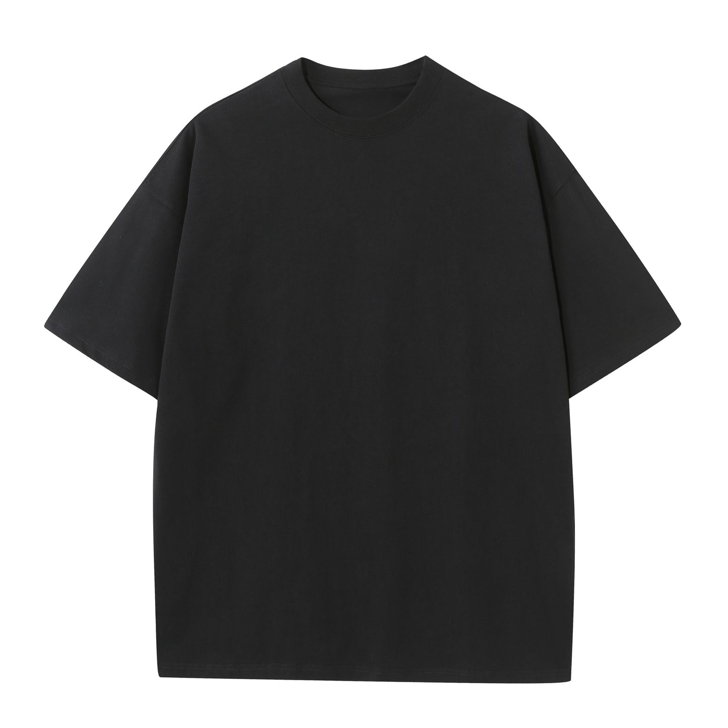 Cotton Short Sleeve Round Neck Loose