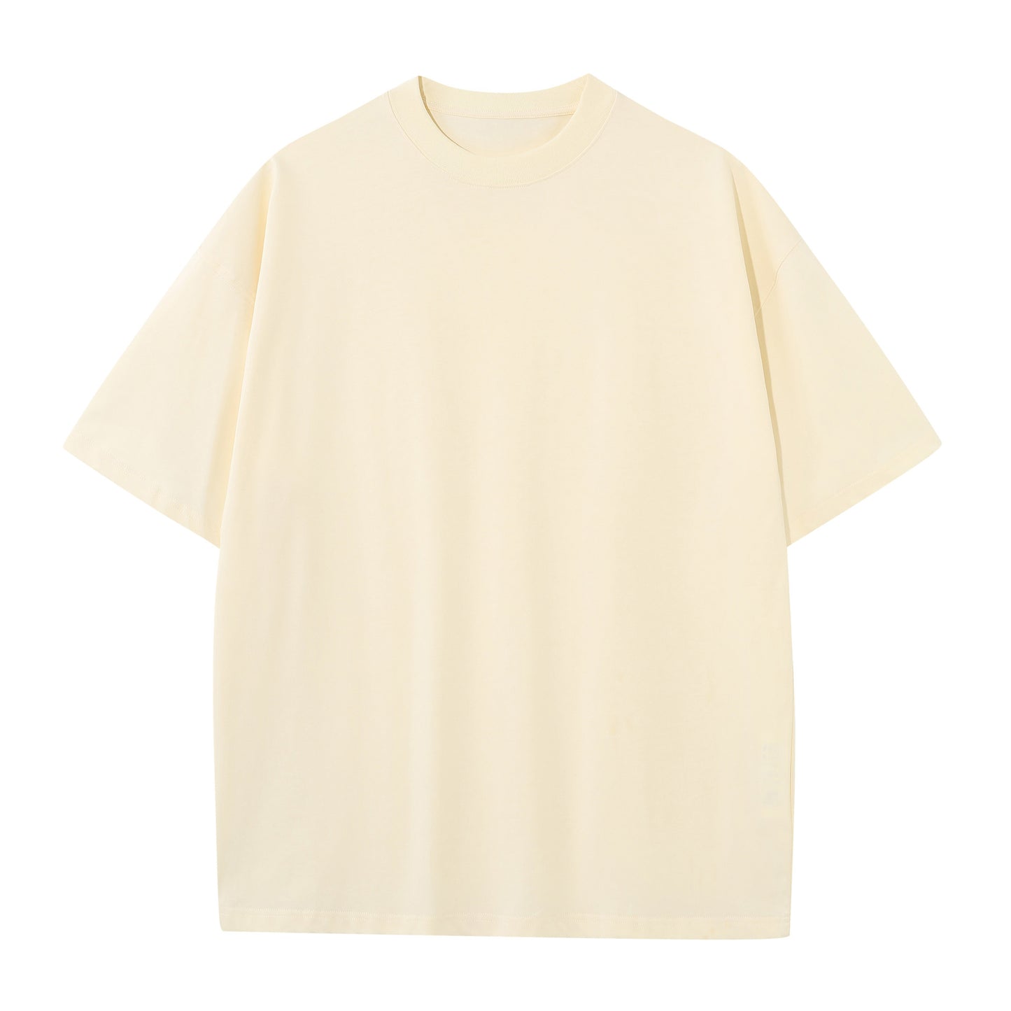Cotton Short Sleeve Round Neck Loose