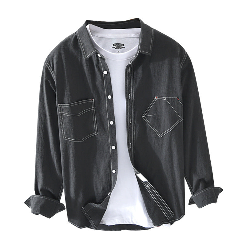 Loose Casual Long-sleeved Shirt