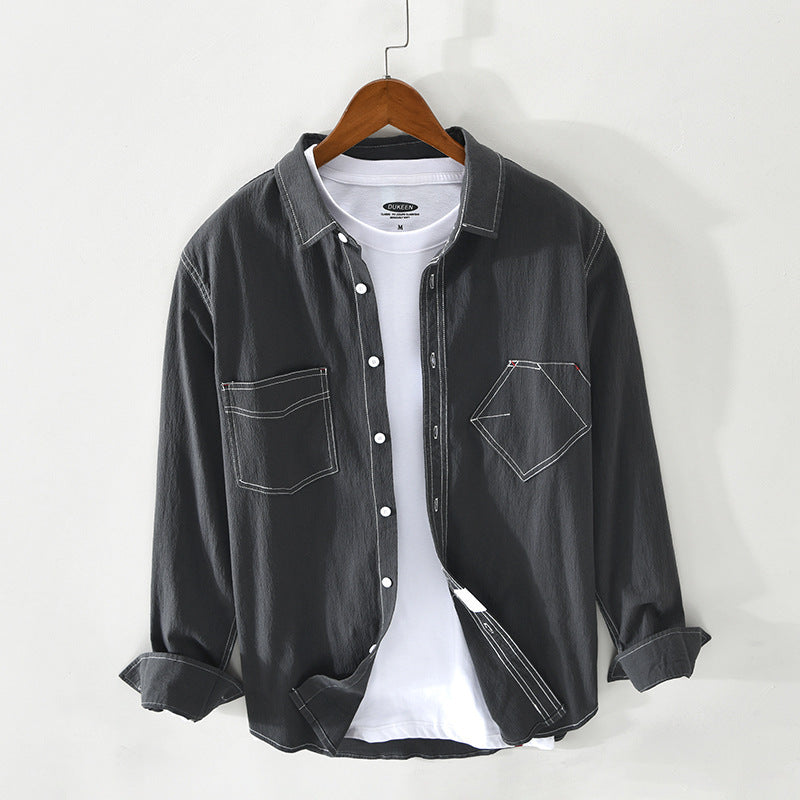 Loose Casual Long-sleeved Shirt