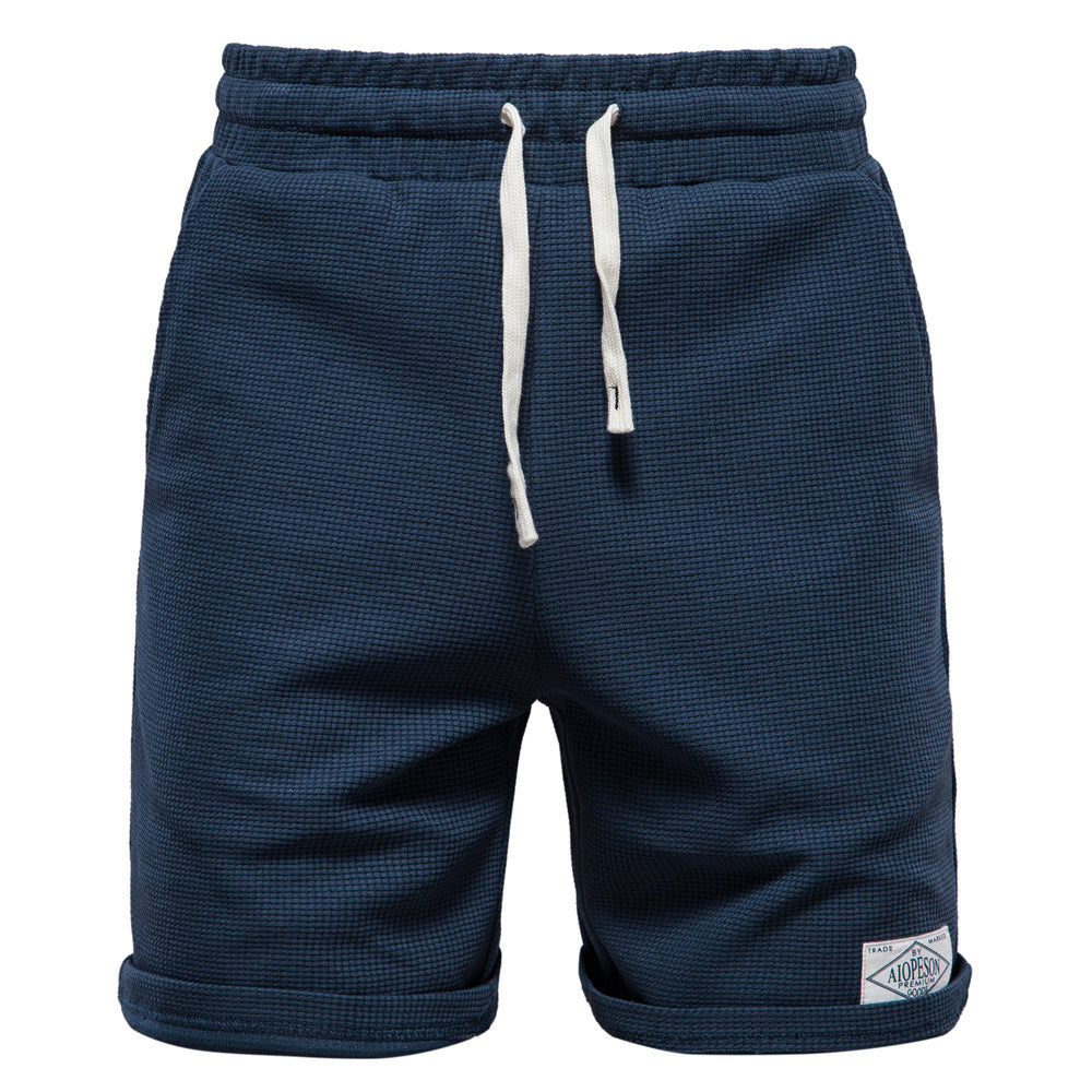 Leisure Elastic Waist Tie Shorts