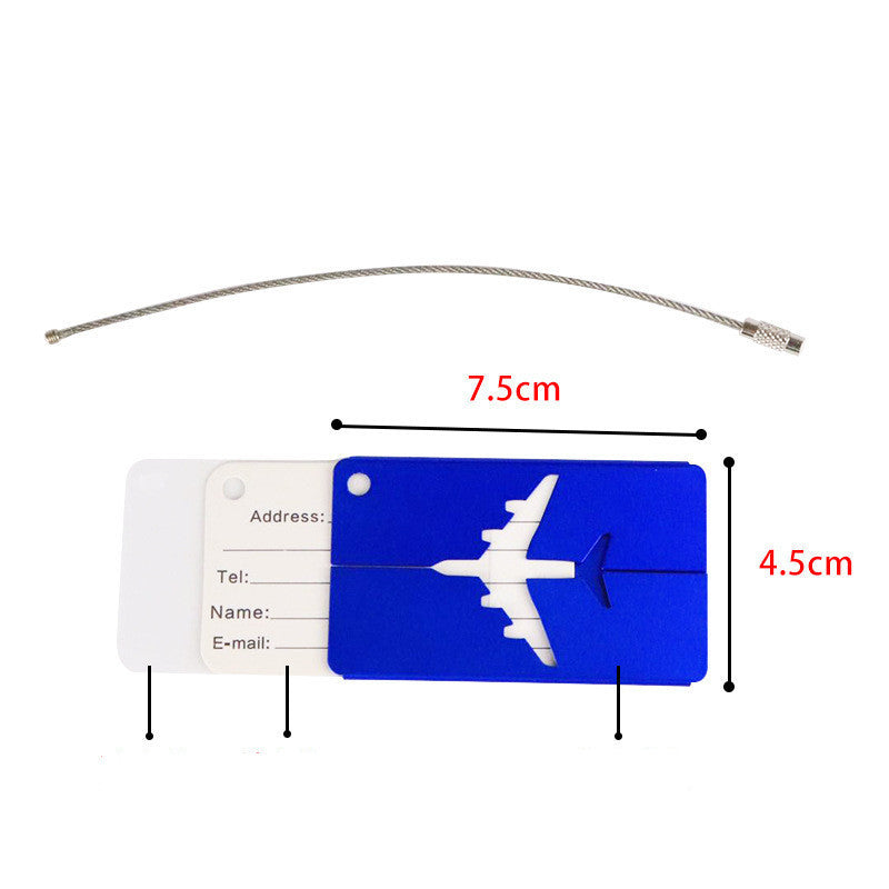 Aluminum Alloy Luggage Tag