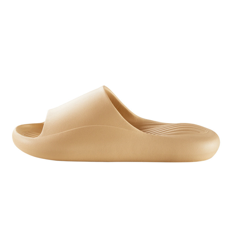 Simple Solid Color Thick Slippers