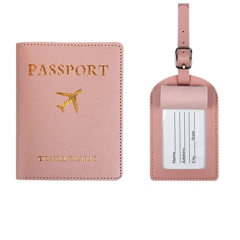 Luggage Tag & Passport Cover Set