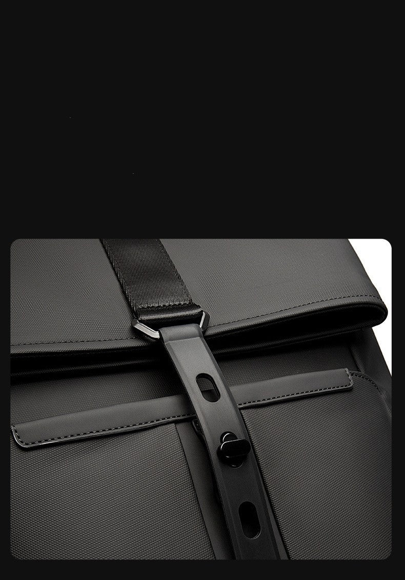 Simple Professional Black Backpack