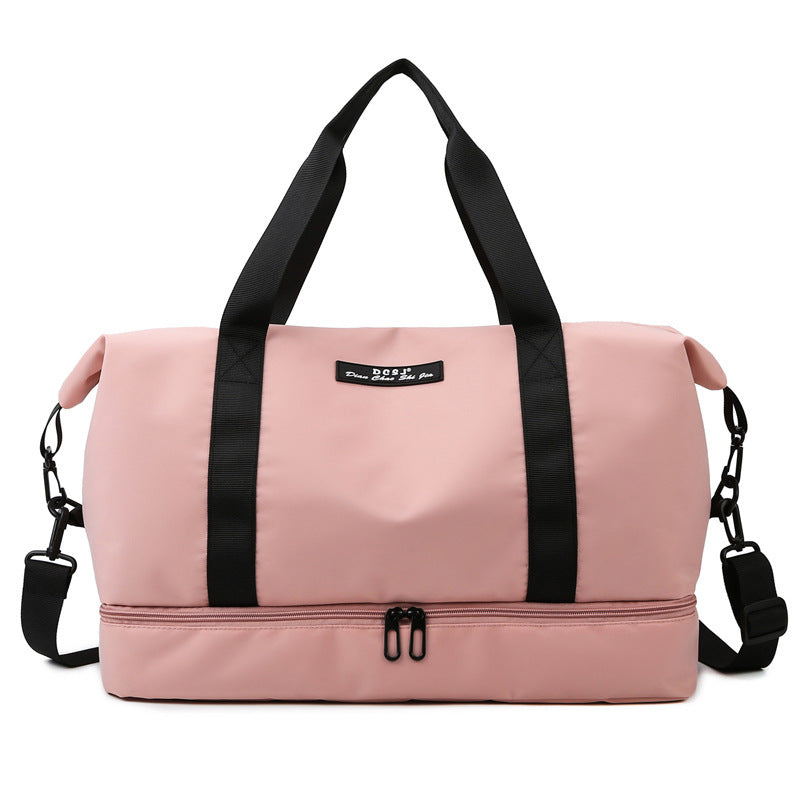 Travel Duffle Bag With Shoes Compartment