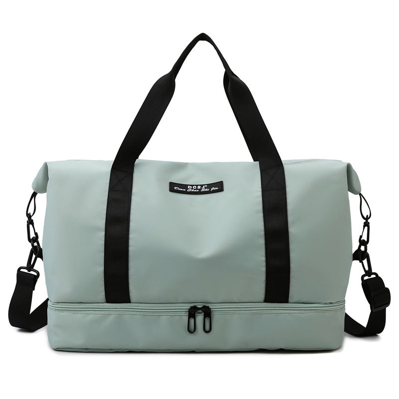 Travel Duffle Bag With Shoes Compartment
