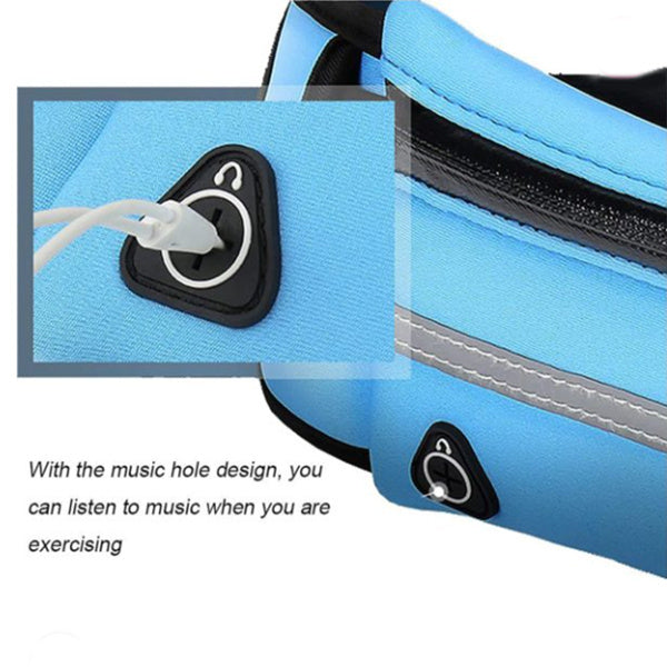 Activewear Waist Bag With Pocket