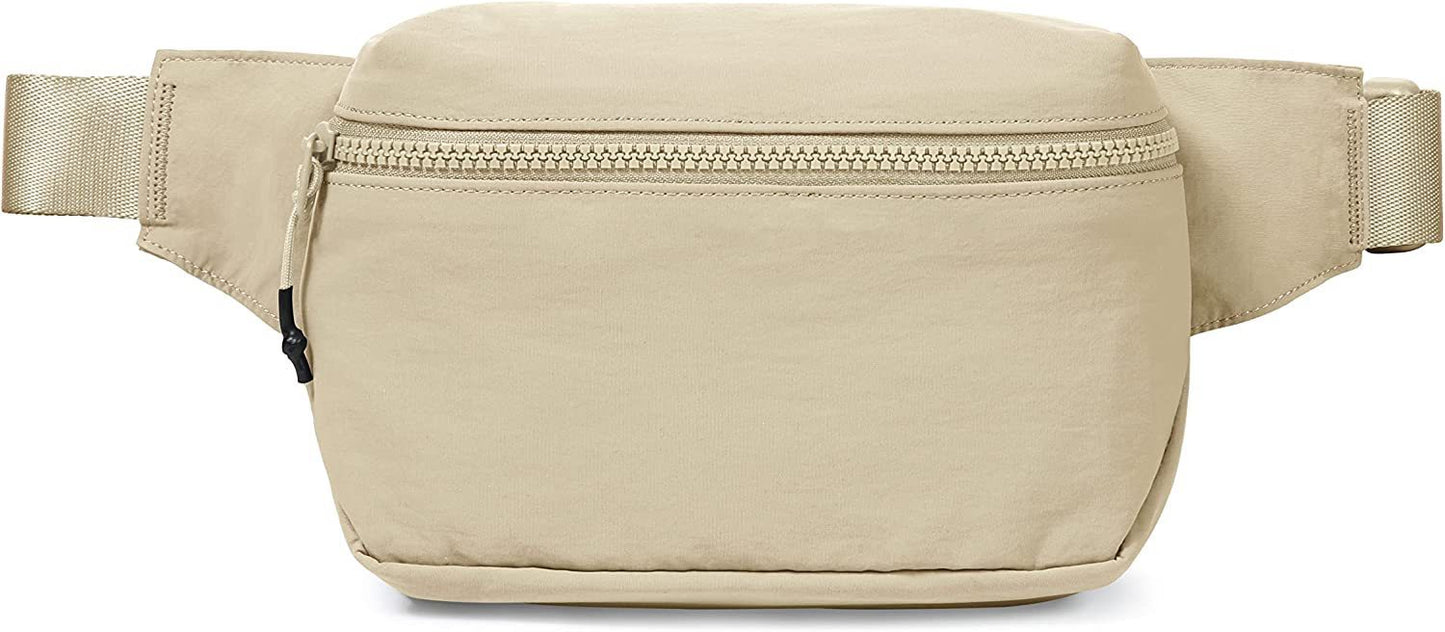 Travel Solid Colour Waist Messenger Bag