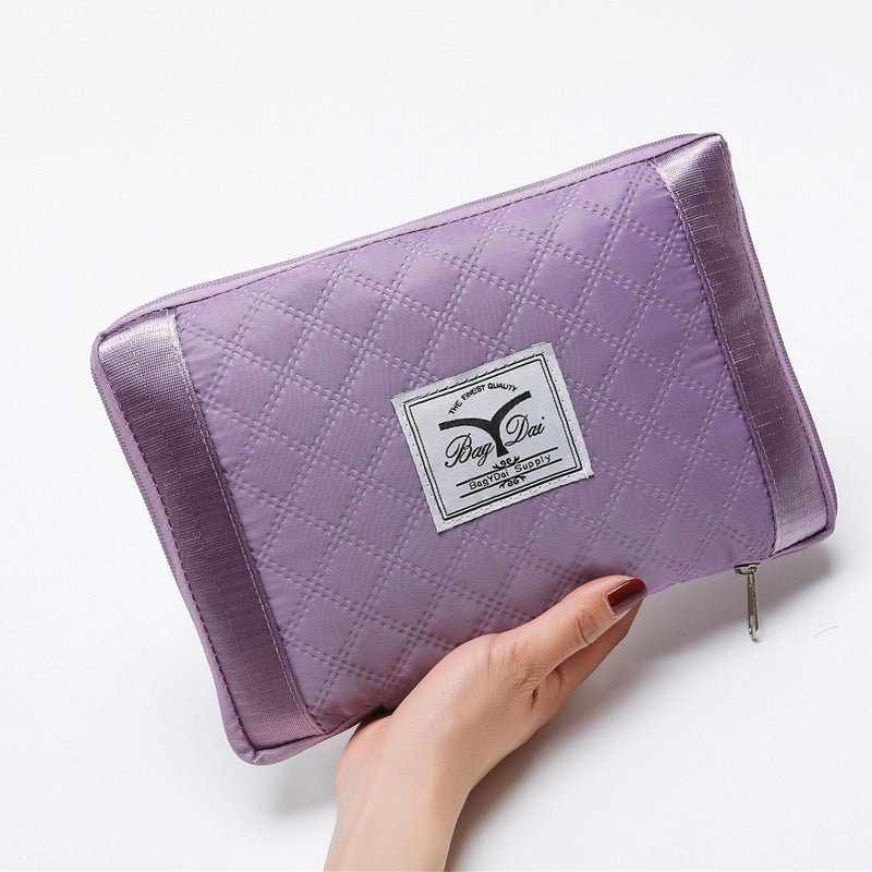 Soft Surface Extended Shoulder Expandable Travel Bag
