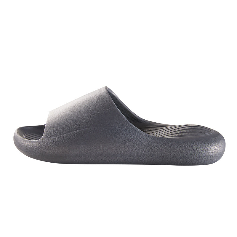 Simple Solid Color Thick Slippers