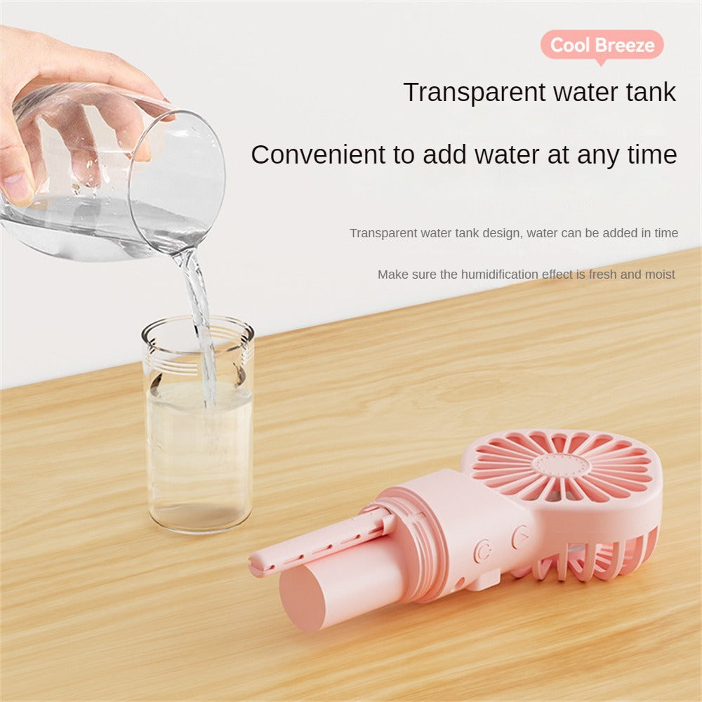 Power Spray Humidification Small Mist Fan