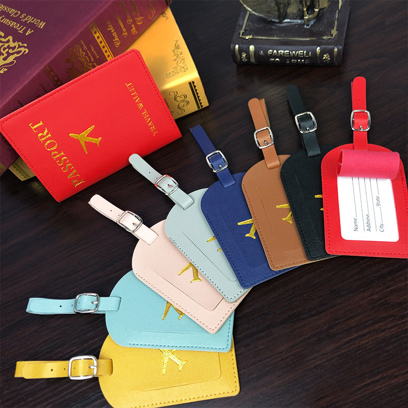 Luggage Tag & Passport Cover Set