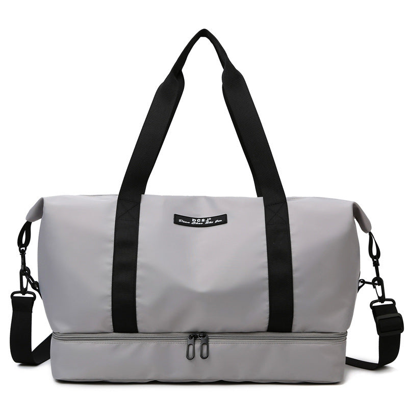 Travel Duffle Bag With Shoes Compartment