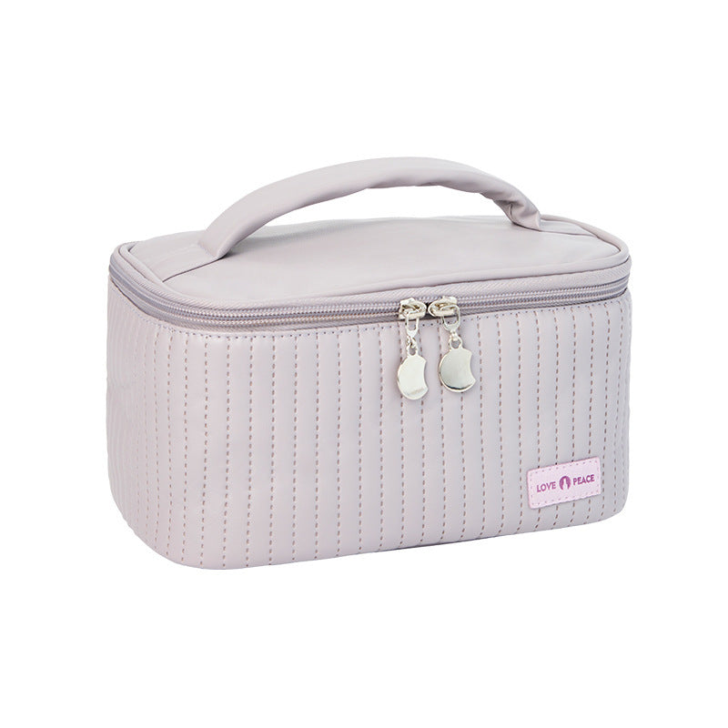 Open-top Cake Makeup Bag