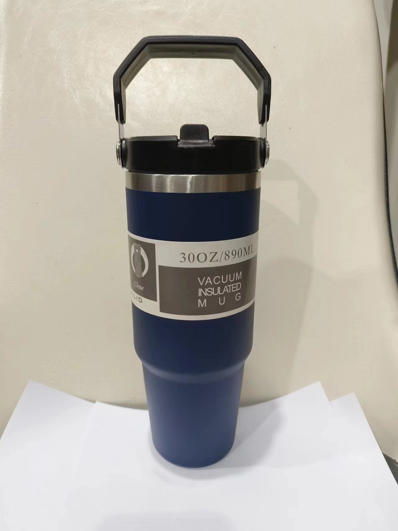 Portable Stainless Steel Cup With Handle