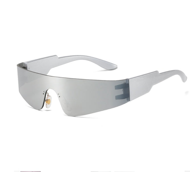 Monocle Punk Frame Color Fashion Glasses