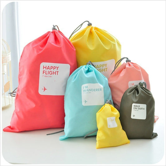 Happy Flight Wanderer Waterproof travel drawstring bag
