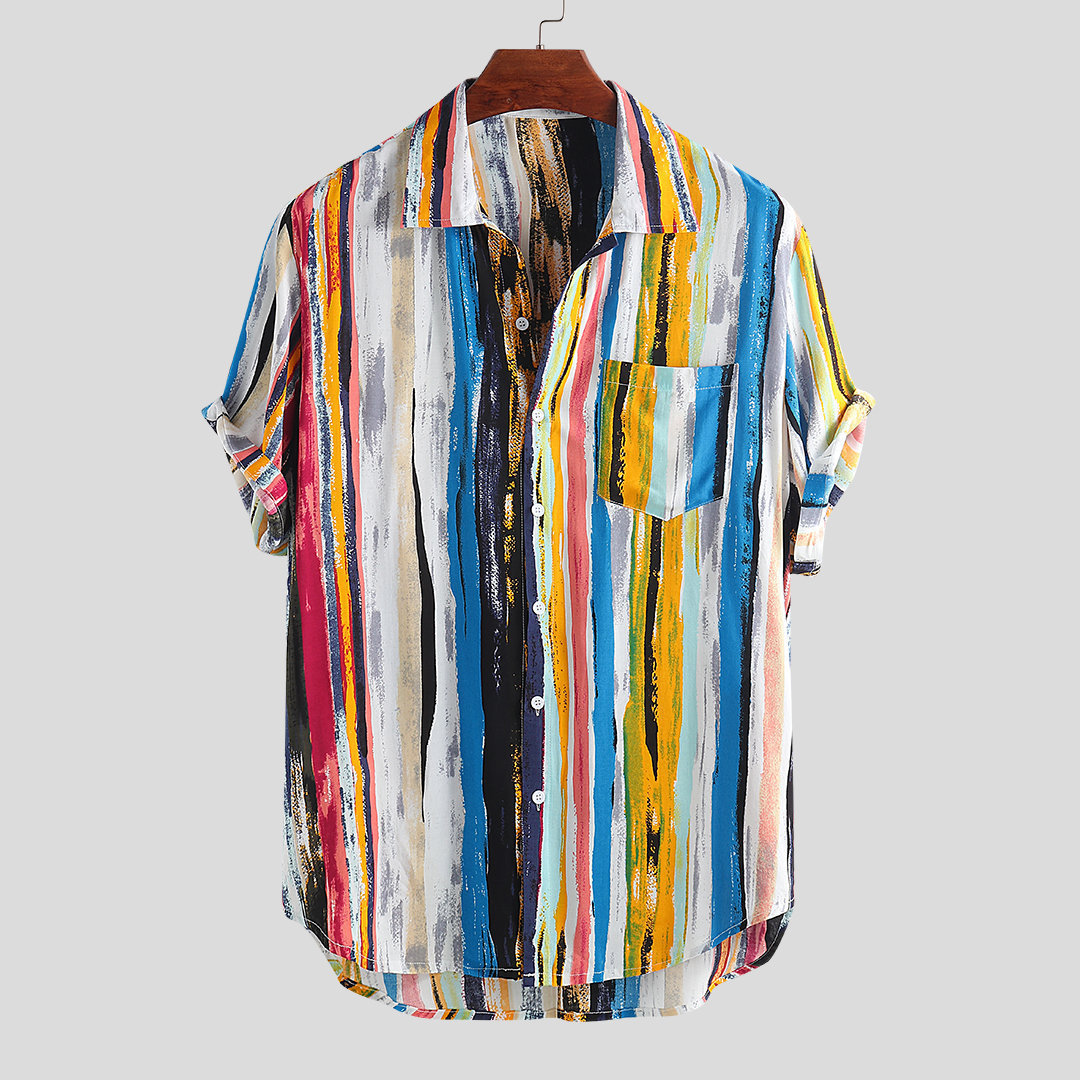 Multi-Coloured Loose Fit Shirt
