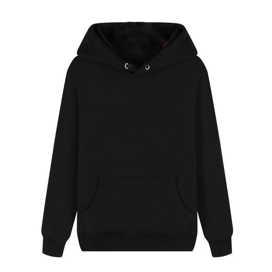 Plain Solid Colour Hoodie Jackets