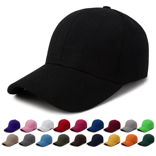 Solid Colour Baseball Caps