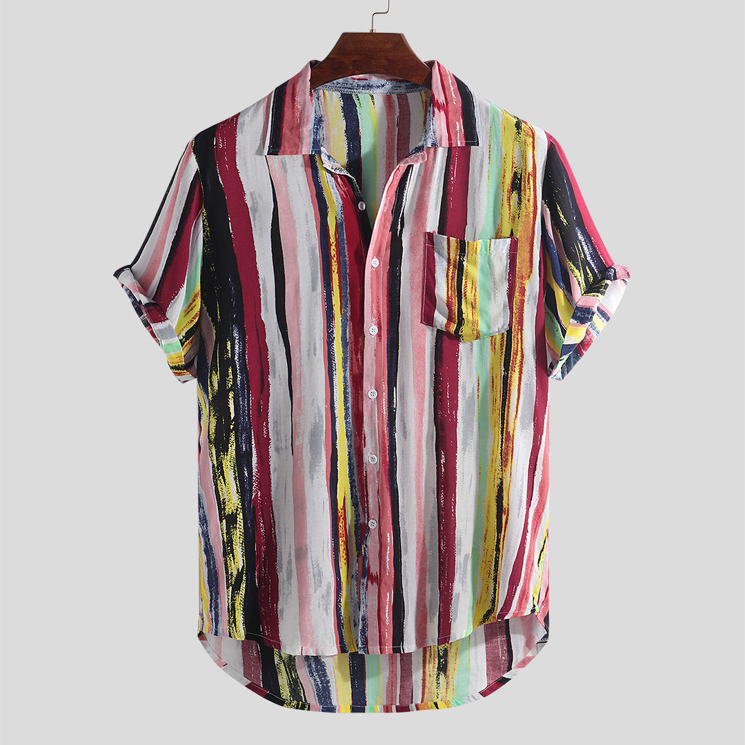 Multi-Coloured Loose Fit Shirt