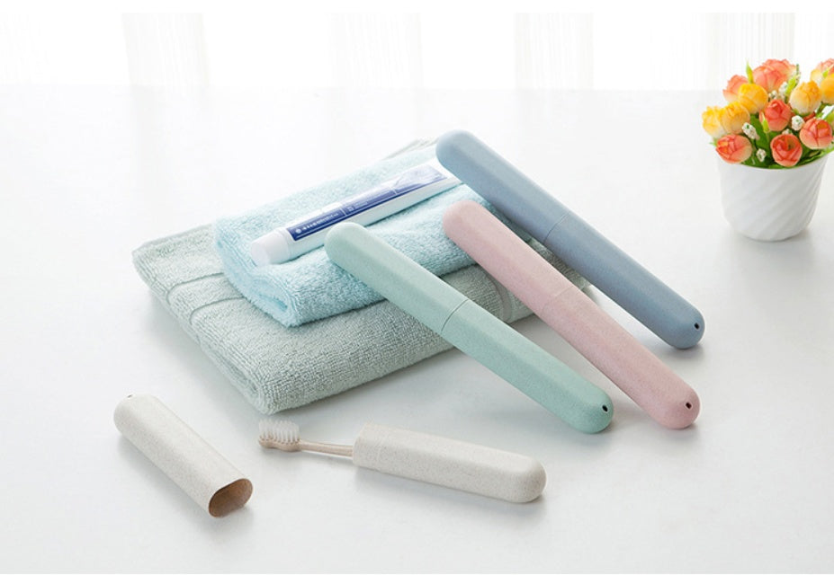 Wheat Straw Travel Toothbrush Cover