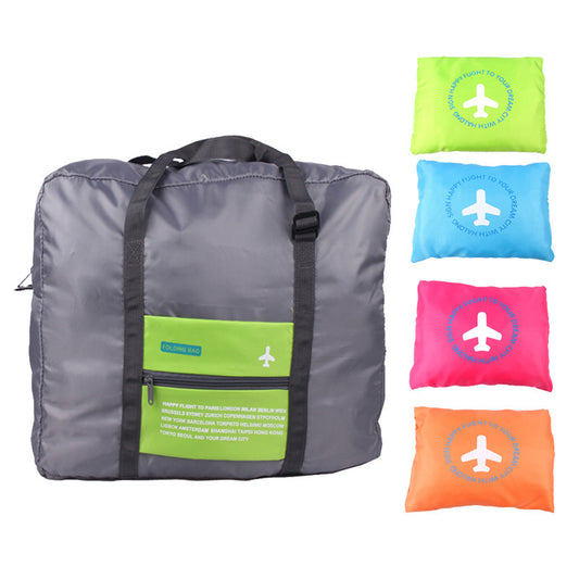 Large Capacity Foldable Travel Bag Nylon Waterproof Duffel Bag