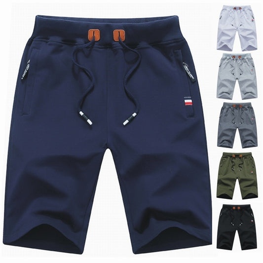 Casual Classic Fit Drawstring Summer Beach Shorts