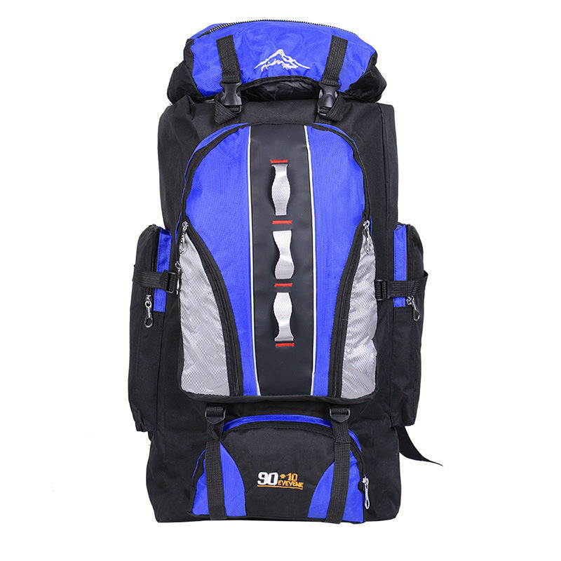 Waterproof Nylon Outdoor Hiking Bag 100L