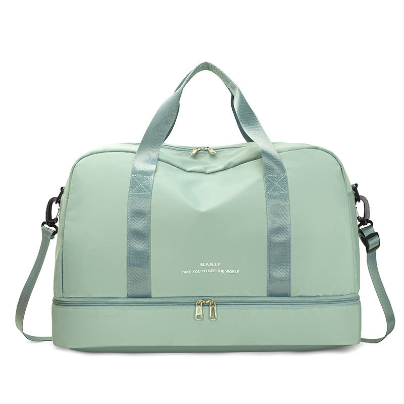 Dry & Wet Expandable Shoulder Travel Bag