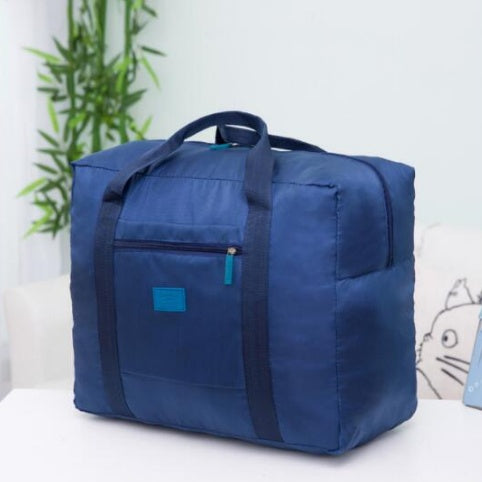 Large Capacity Foldable Travel Bag Nylon Waterproof Duffel Bag
