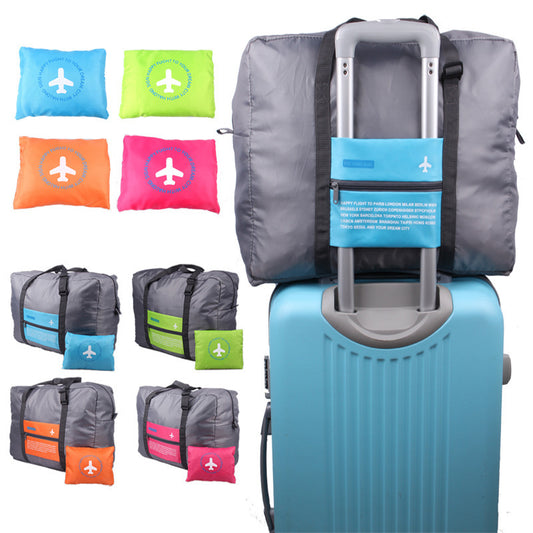 Large Capacity Foldable Travel Bag Nylon Waterproof Duffel Bag