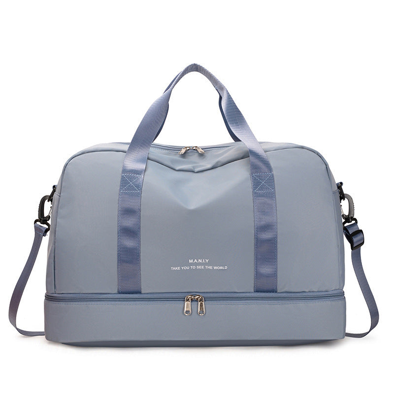 Dry & Wet Expandable Shoulder Travel Bag