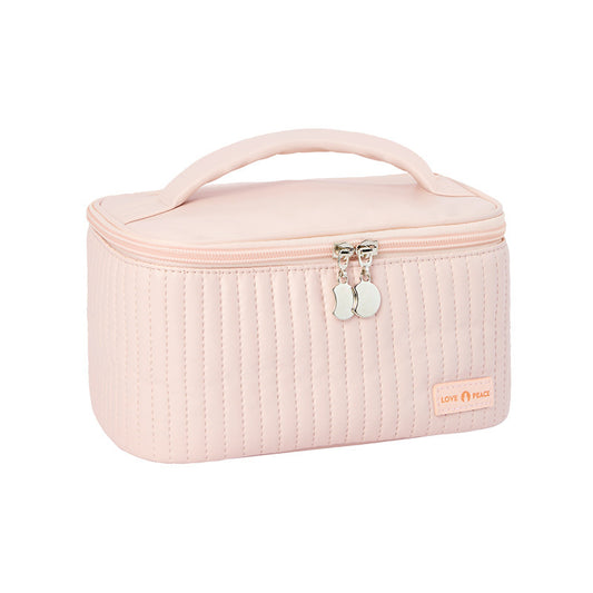 Open-top Cake Makeup Bag