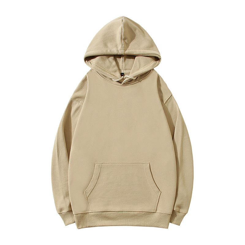 Loose Hooded Pullover Sweater