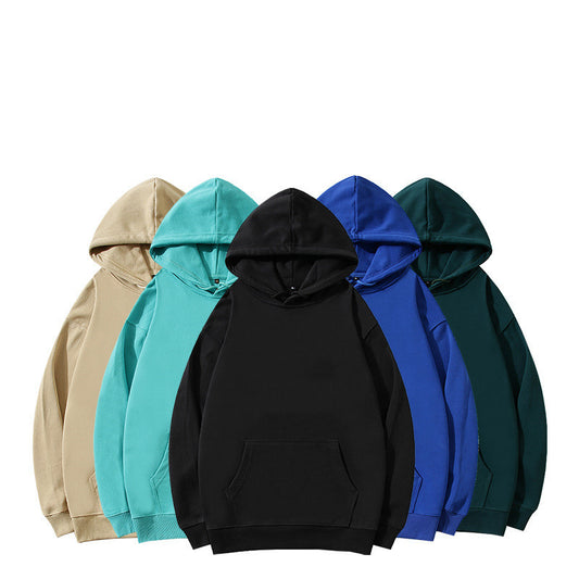 Loose Hooded Pullover Sweater